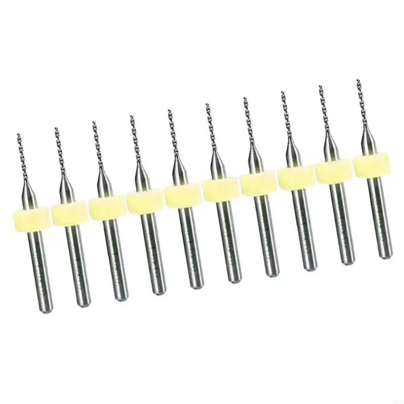 203C 10 قطع PCB البلاستيك الخشب المعادن الناعمة استخدام لقمة ثقب مناسبة لحفر المجوهرات عالية الدقة والمواد الناعمة #2