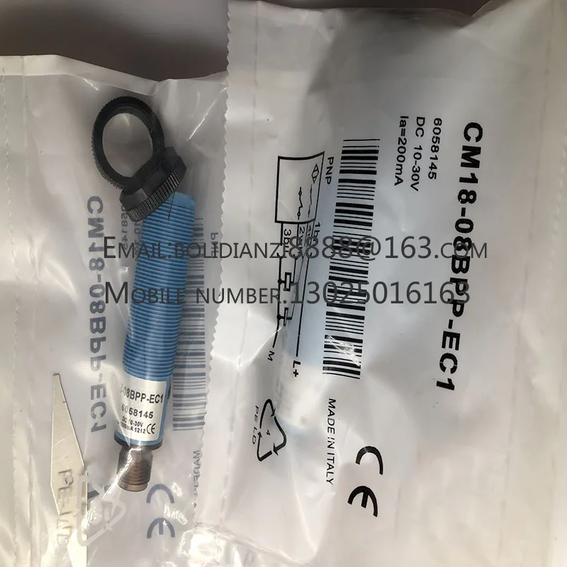 Novo sensor de interruptor de proximidade CM18-08BPP-EC1 CM30-16BPP-EC1