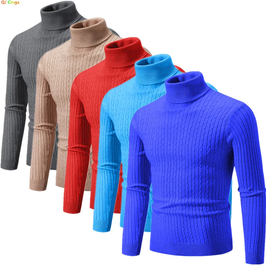 

Мужской красный свитер с длинным рукавом 2026 года, повседневный пуловер для бизнеса и отдыха, доступен в синем, зеленом, белом, хаки, черном и сером цветах.