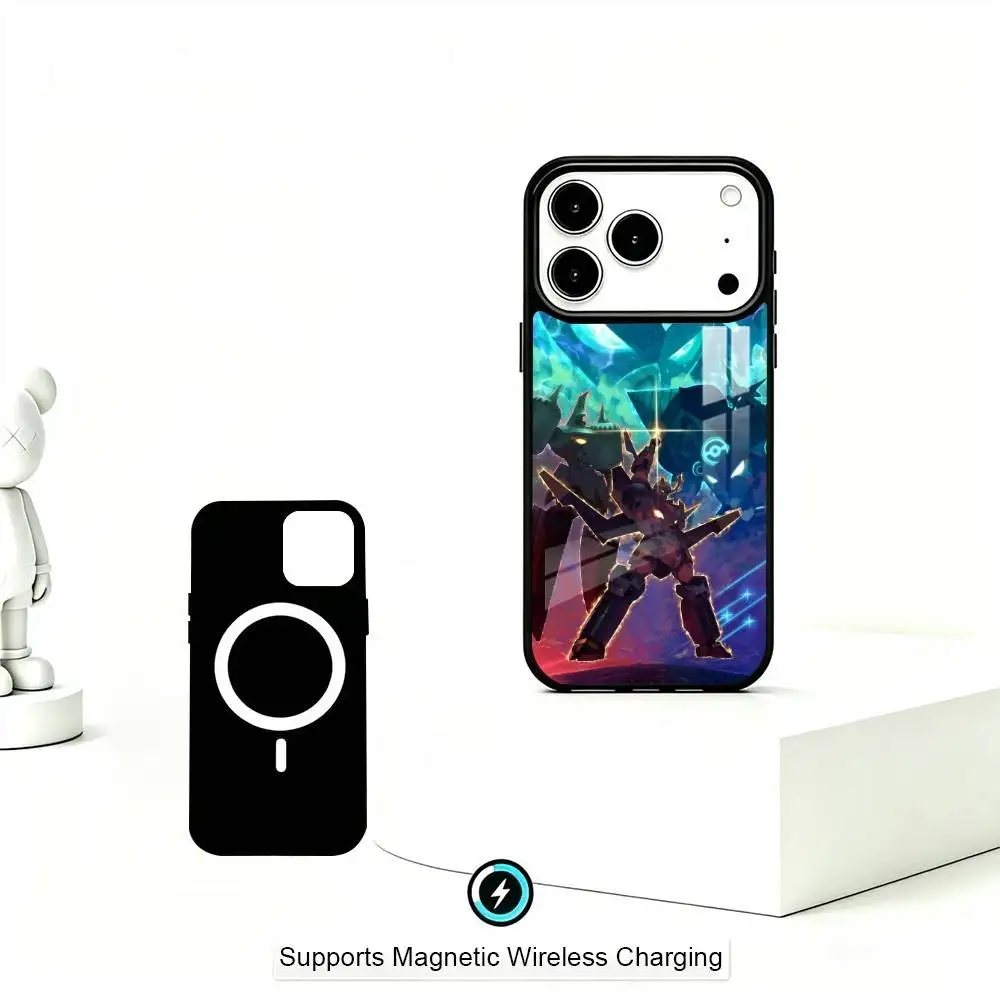 Gurren Lagann Lordgenome Phone Case For iPhone17,16,15,14,13,12,11 Plus,Pro Compatible with magnetic wireless charging