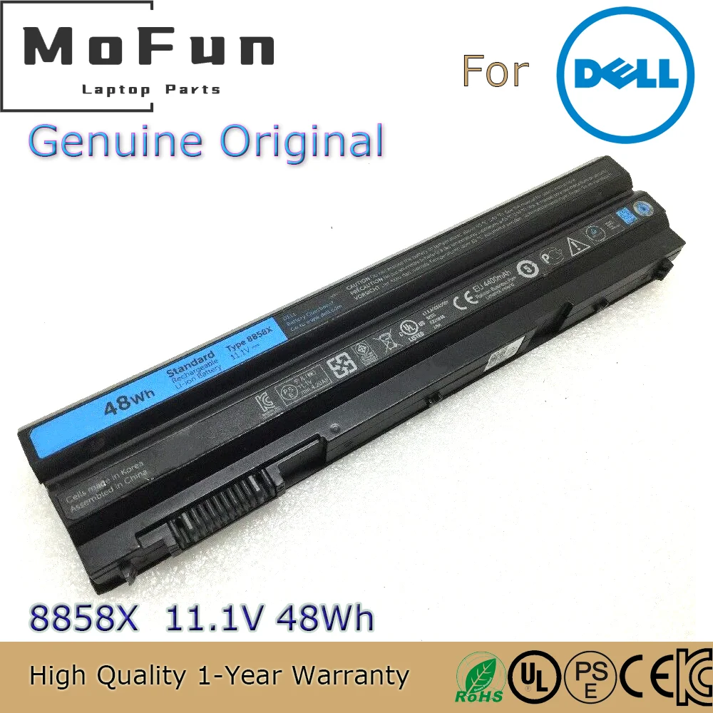 Brand New Original 8858X 11.1V 48Wh Laptop Battery for Dell Latitude E6420 E6430 E6440 E6540 E5420 E5430