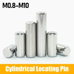 Stainles Steel Cylindrical Solid Pin dowel Locating Dowel M1 M1.5 M2 M2.5 M3 M4 M5 M6 M8 M10 Fixing Shaft Pins Round Solid Rod