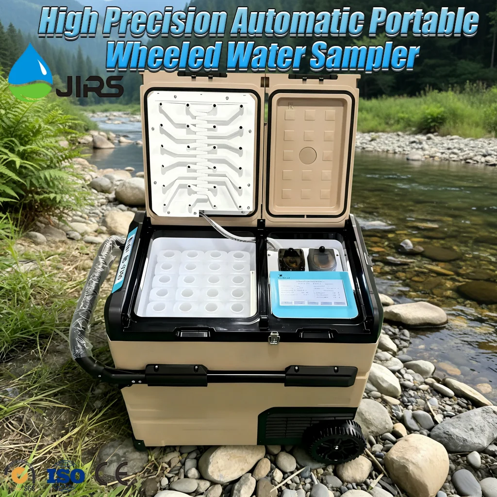 Portable Automatic  Proportional Water Sample Collector Water Quality Tester Remote Monitoring Sampler Water Sampling Device