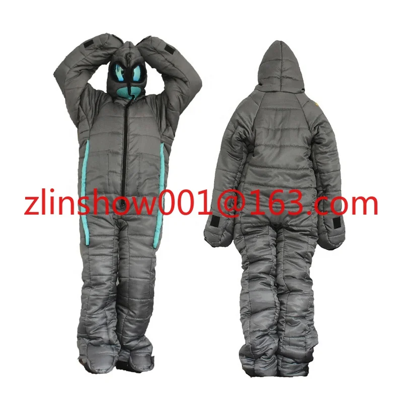 New Alien Design Wearable Human Sleeping Bag