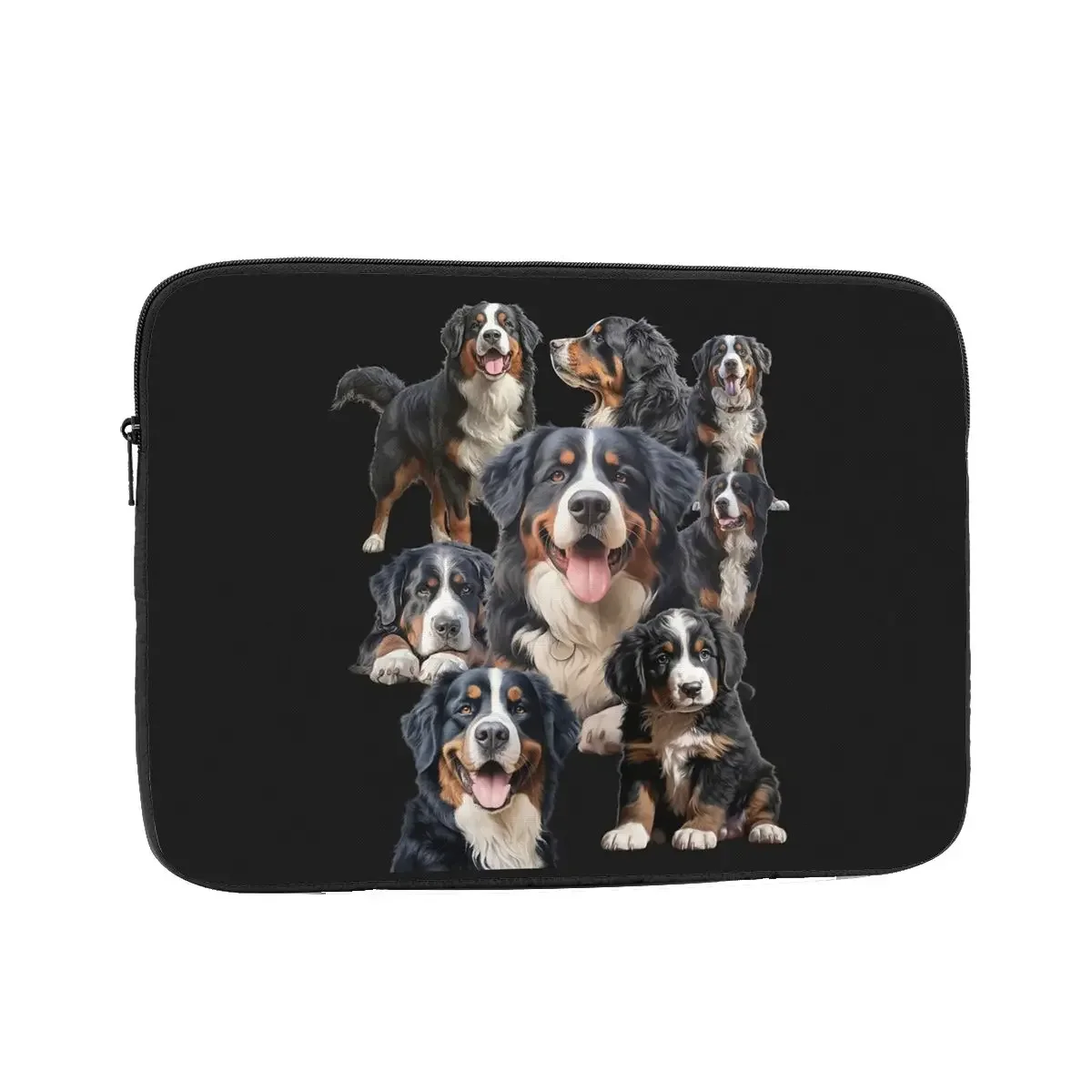 Bernese Mountain Dog Notebook Laptop Bag Case Pouch 10 12 13 15 17 Inch Notebook Sleeve Cover Bag Tablet Shockproof Case Bag