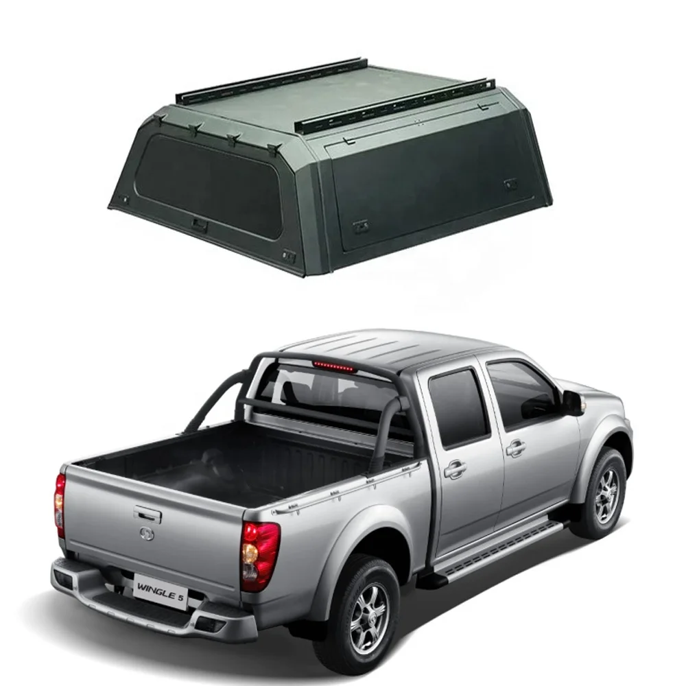 pick up truck tonneau cover steel Camper Topper hardtop poer gwm canopy for great wall wingle steed 5/7