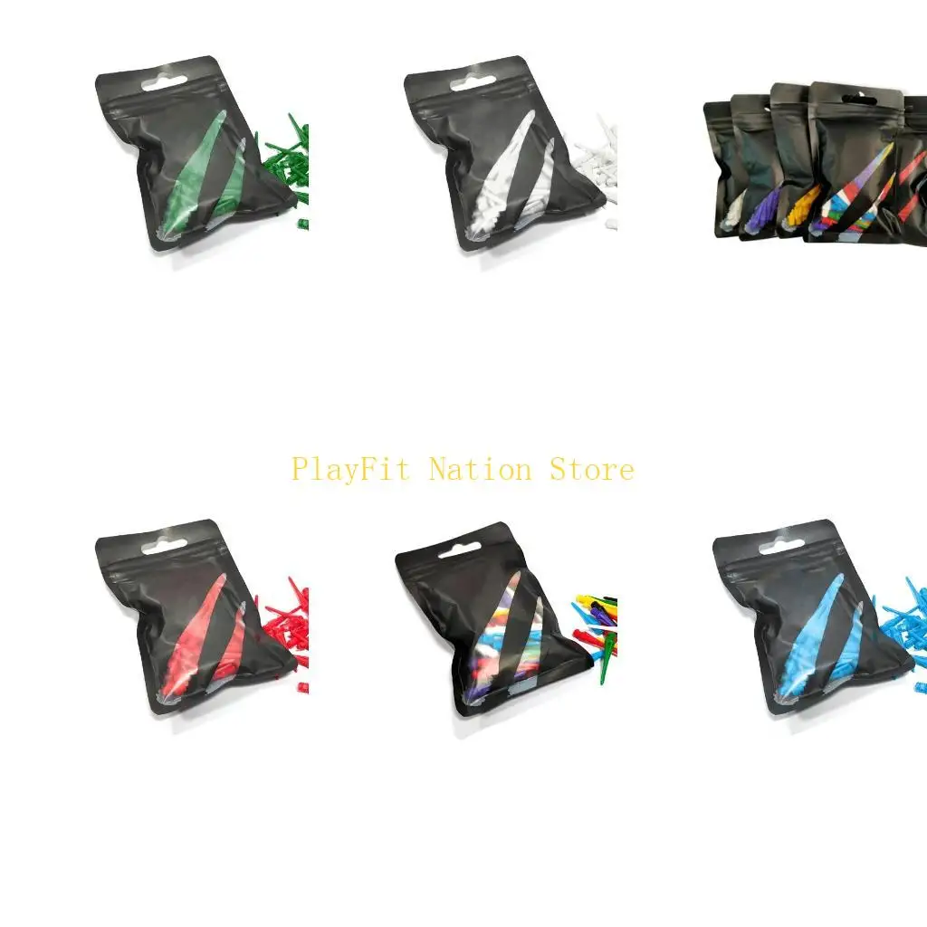 

242F 100 Pcs 2BA Thread Tip Point Needle Durable Soft Tip Point Part