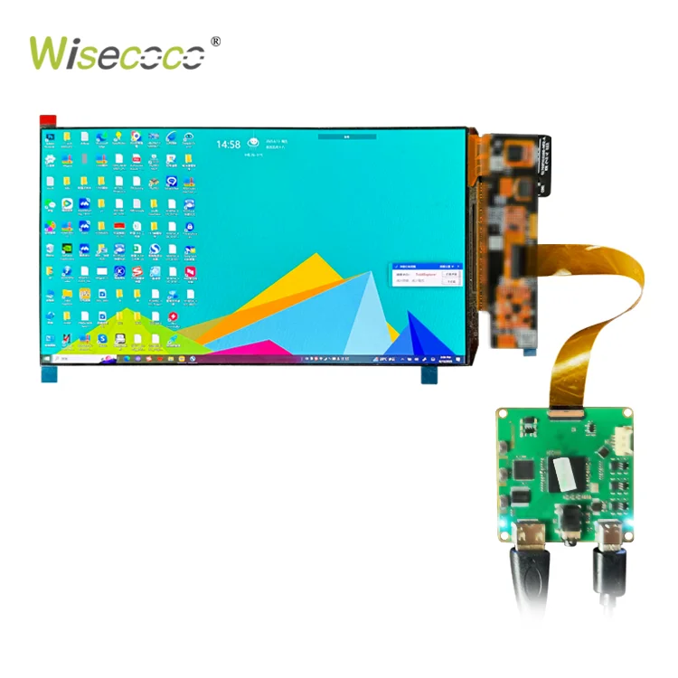 MS7 Inch Amoled Display 165hz High Refresh Rate 850nits Brightness On-cell Touch Function for Gaming 7inch Oled Raspberry Pi