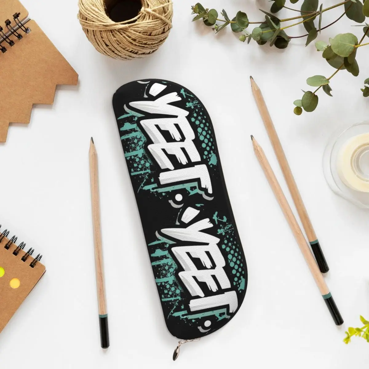 Assinatura legal menly jey uso yeet lápis casos caneta titular armazenamento artigos de papelaria suprimentos grande capacidade caneta caixa saco de lápis para presentes