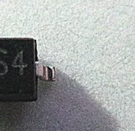 SD103AWS Surface Mount Diode 1N5819W, 5819 Solder Masked S4, SOD-323 Package