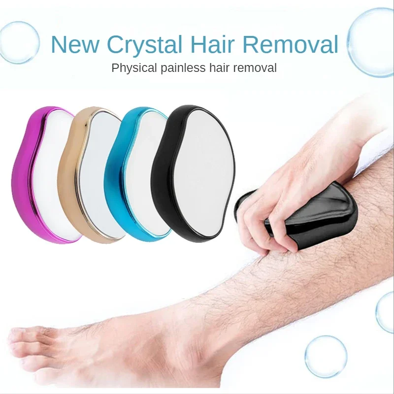 Nano Painless Epilator Home Use Safe Reusable Hair Removal Tool for Male & Female Body Beauty Depilation Care