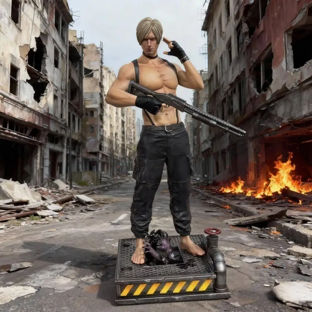 

Аниме-фигурки Леона С. Кеннеди 3-го поколения GK, периферийные товары по игре Resident Evil, настольные украшения, игрушки-модели, коллекционные подарки