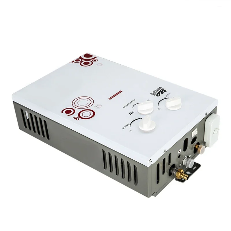 2020 أحدث Ce نوع المداخن 100% جودة 6L LGP لحظة سخان الماء الساخن البروبان المقاوم للصدأ Tankless غسل دش المرجل