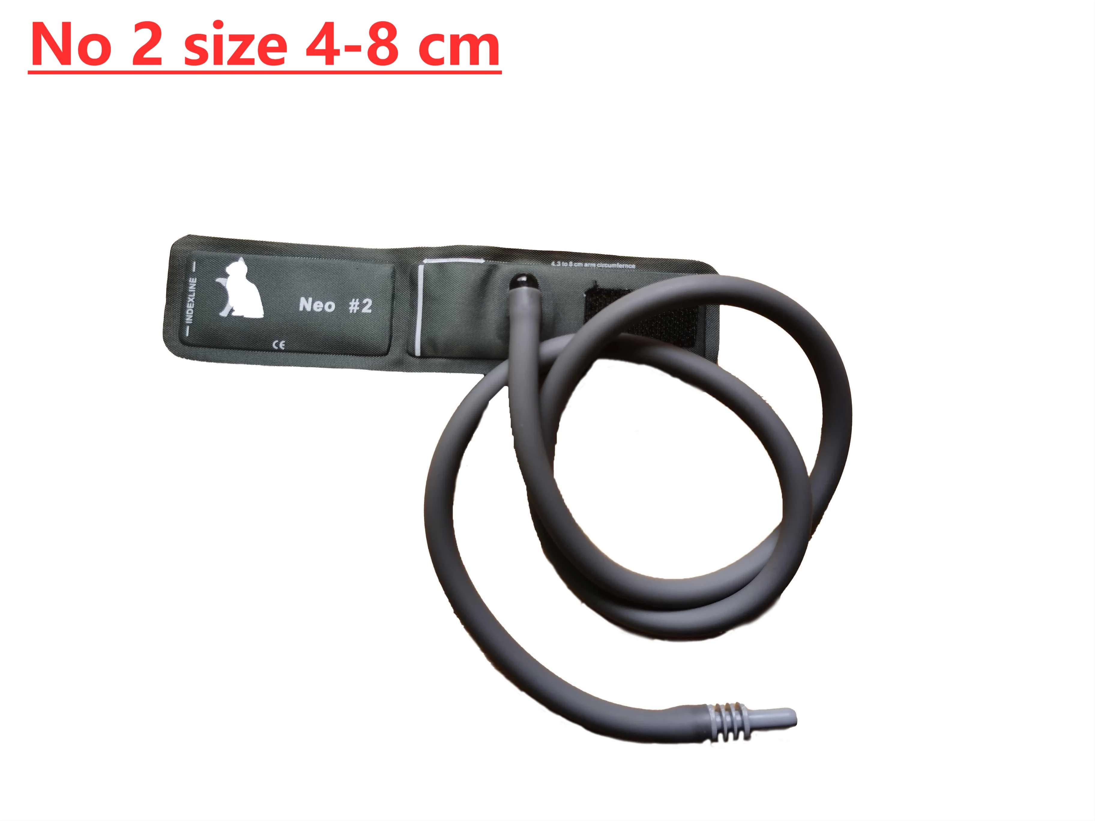 Vet CONTEC08A Sphygmomanometer Cuff 5 Mouse/Cat/Dog/Horse/Elephant with Connector（5mm）