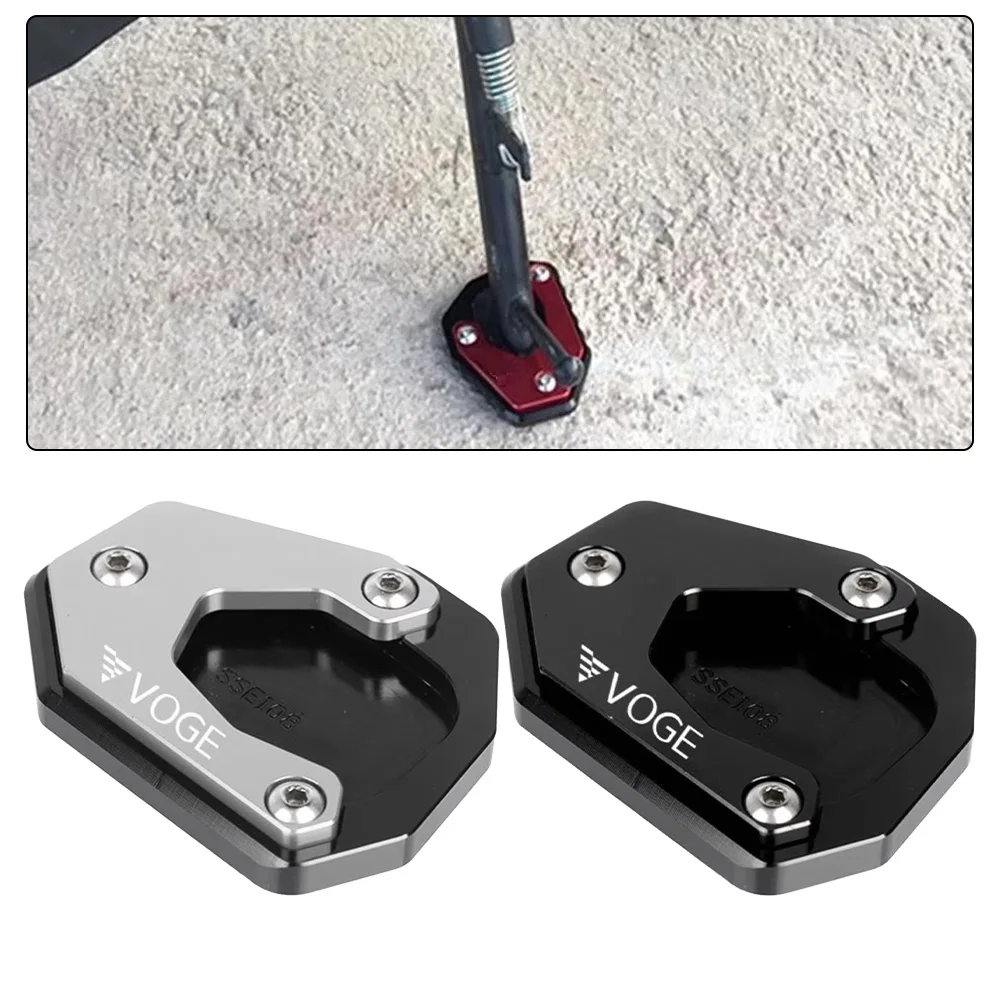 

2025 New Motorcycle Accessories Side Stand Enlarger Kickstand Extension Plate Pad For VOGE DSX900 900DSX DSX 900 DSX DS900X 2024