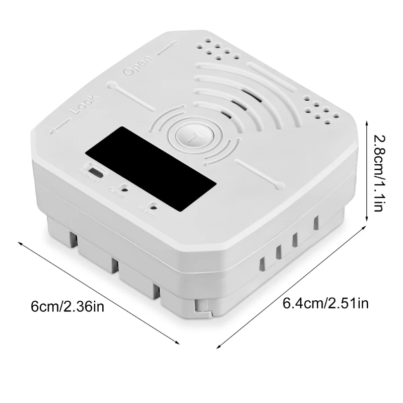 CO Alarm Sensors Carbon Monoxides Alarm Detectors 85dB High Sensitive Warning LED Display Detectors