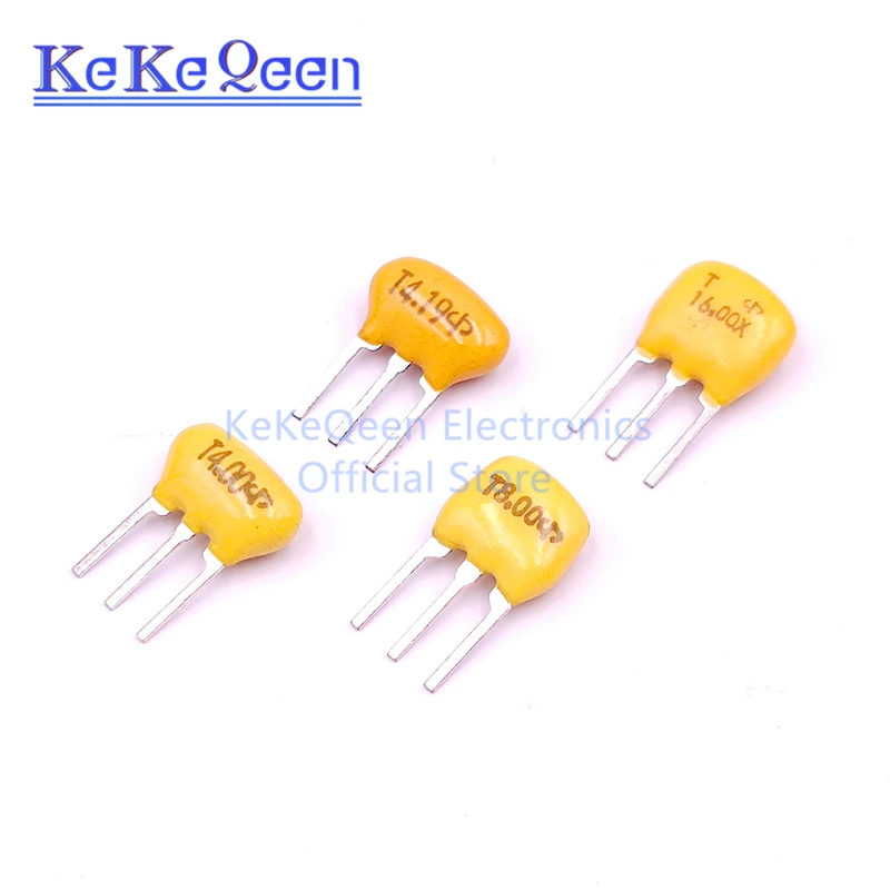 10Pcs/Lot ZTT4.00MG ZTT6.00MT ZTT8.00MT ZTT10.00MT ZTT12.00MT ZTT16.00MT ZTT20.00MT ZTT24.00MT ZTT Series Ceramic Resonator