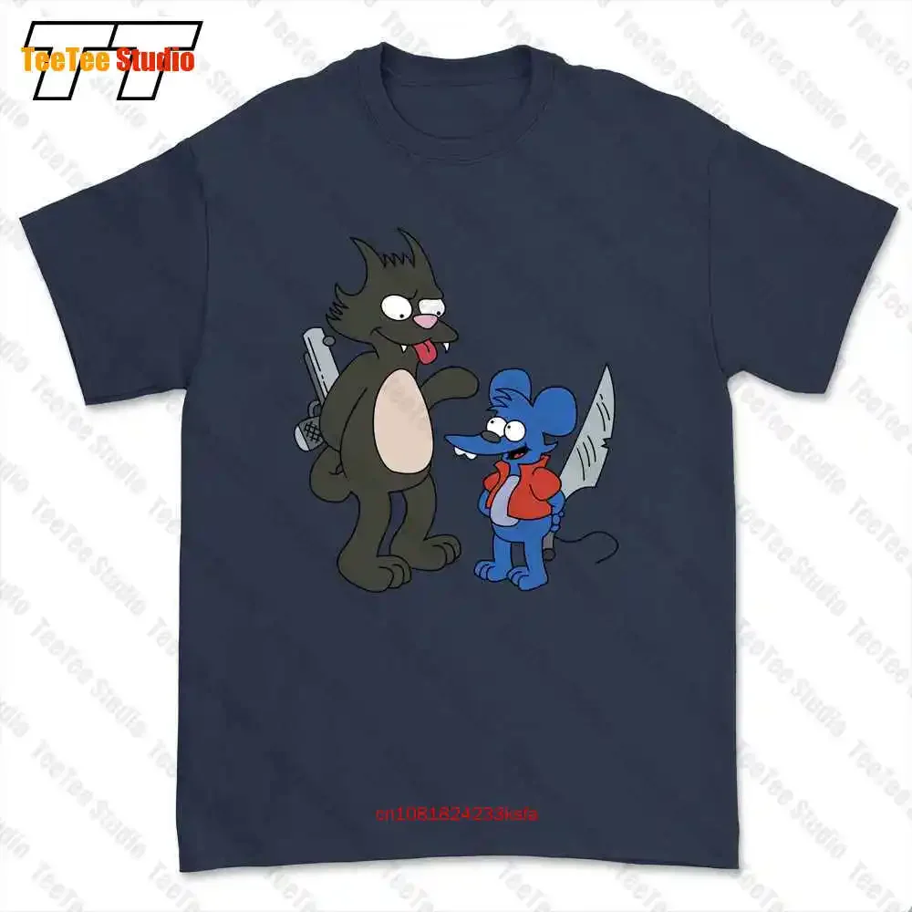 Itchy Scratchy Sport T-shirt Tee FT7A