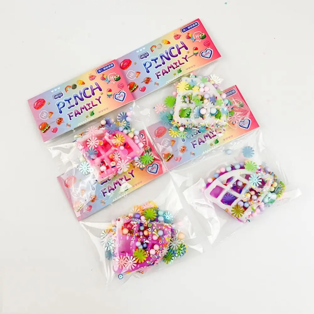 Brinquedo de Pelúcia de Urso e Pata de Gato, Brinquedo de Apertar em Formato de Waffle, Brinquedo Criativo de Pata de Gato com Recuperação Lenta, Brinquedo Infantil