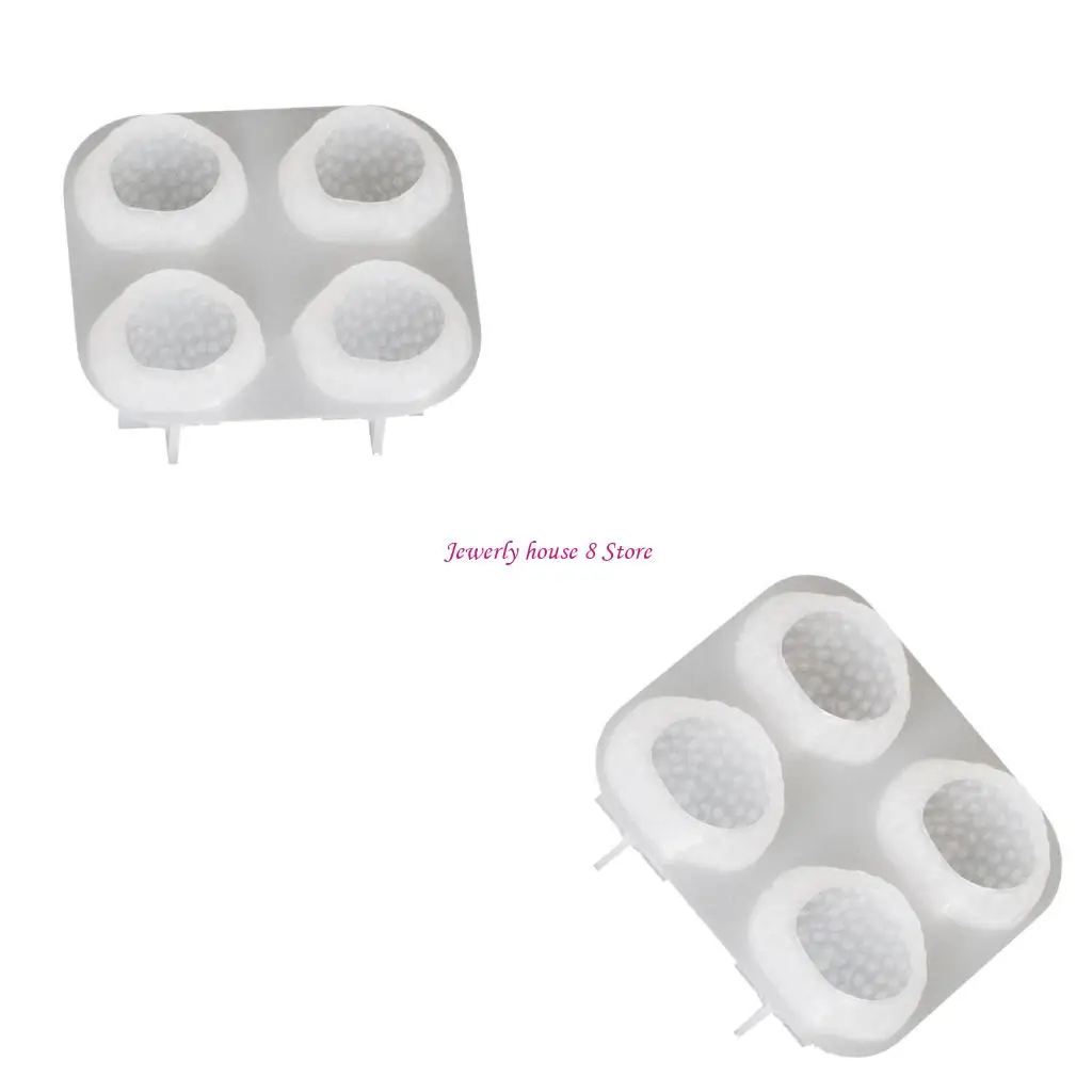 

Practical Strawberry Silicone Mold For DIY Creation Sturdy And Easy To Demold Perfect For Beginners And Professionals