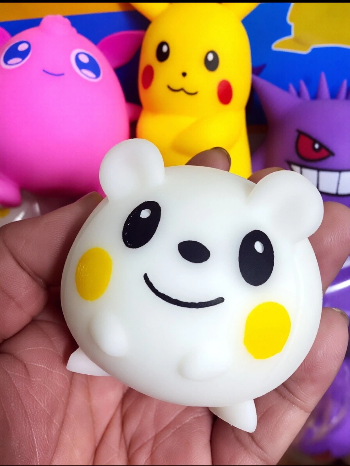 Cute Pikachu Gengar Bear Squis - đánh giá và giá Pokemon Anime Merchandise