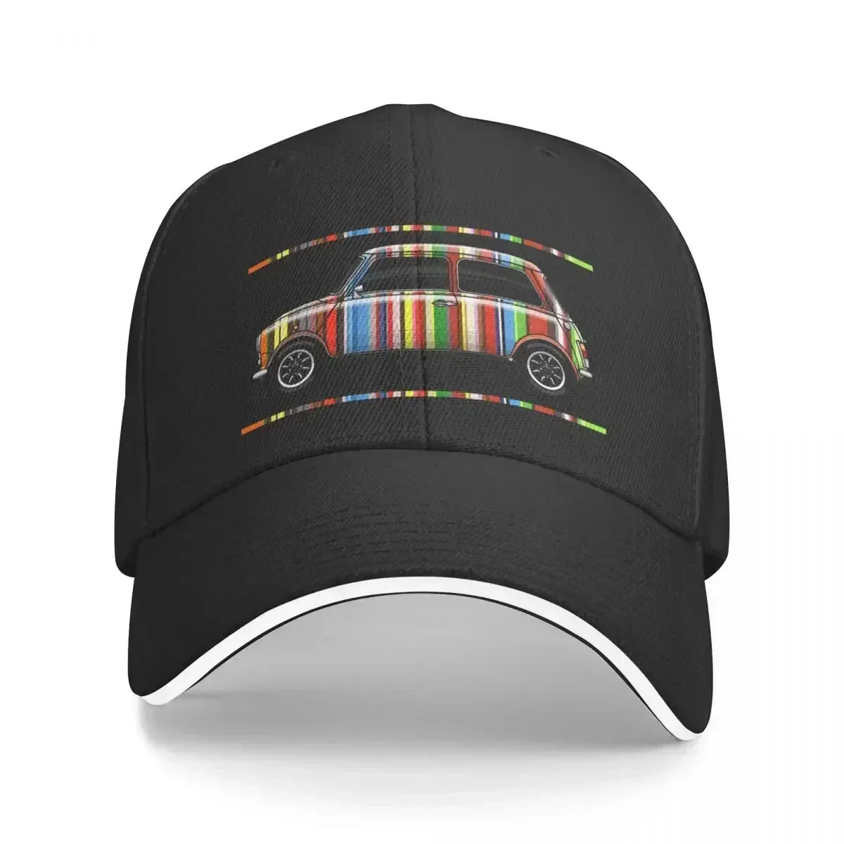 My Drawing Of The Cool British Utility Vehicle With Designer's Stripes Baseball Cap Visor Beach Rugby Caps For Women Men's