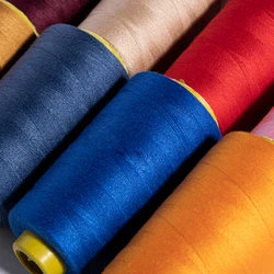 1200M Heavy Duty Threads 203 3ply High Strength Durable Polyester Sewing Thread For Professional Sewing Machine Home Needlework