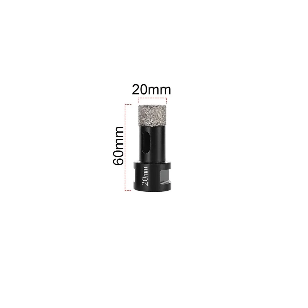 

Suitable For M14 Thread Dry Vacuum Brazed Diamond Drill Core Drill Bit Tile Stone Thread Dry Vacuum Brazed Diamond Drill Bit