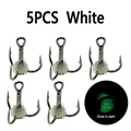 5pcs White
