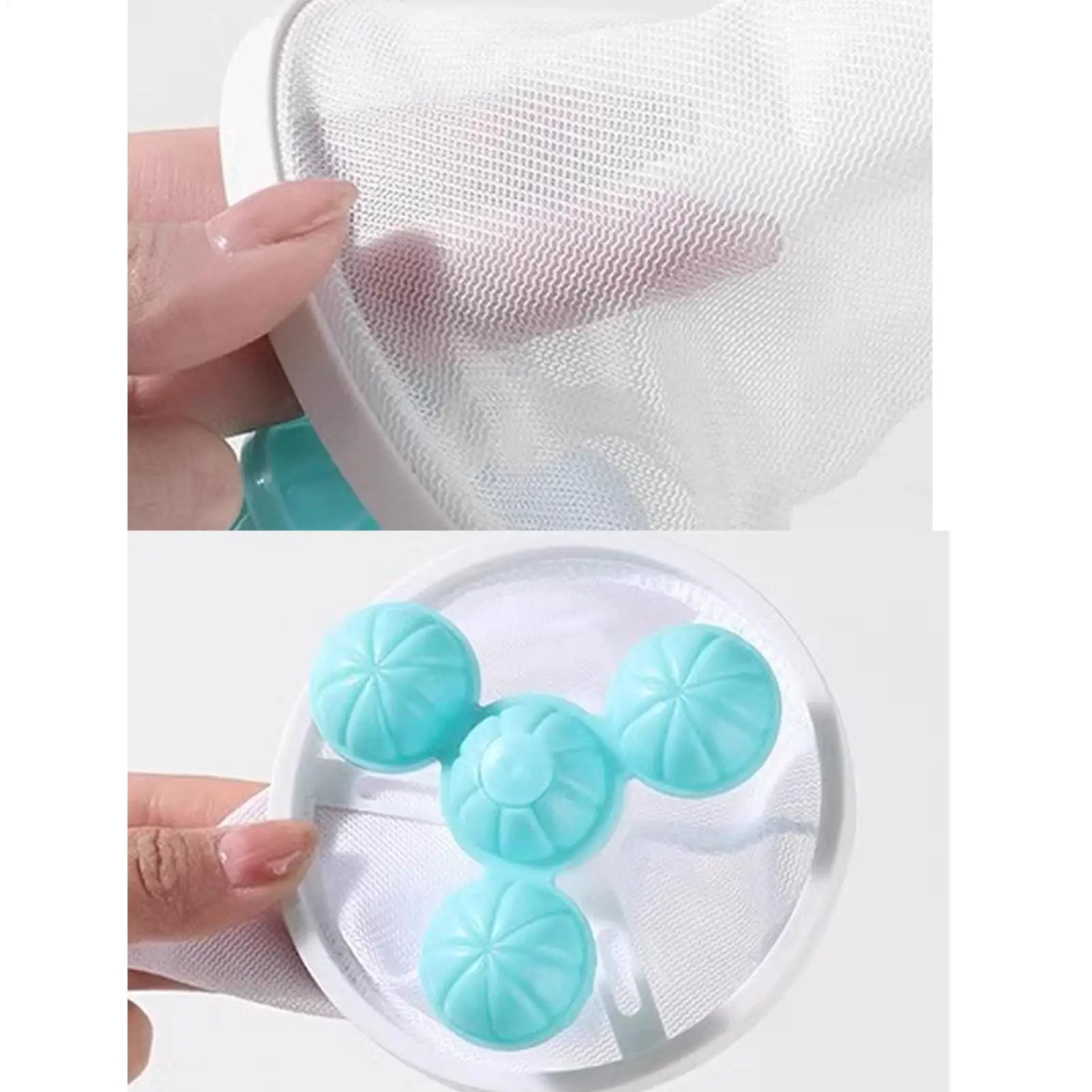 3pcs Washing Machine Filter Net for Pet Hair Remover Laundry Cleaning Tool Floating Filtering Mesh for Home Dorm School