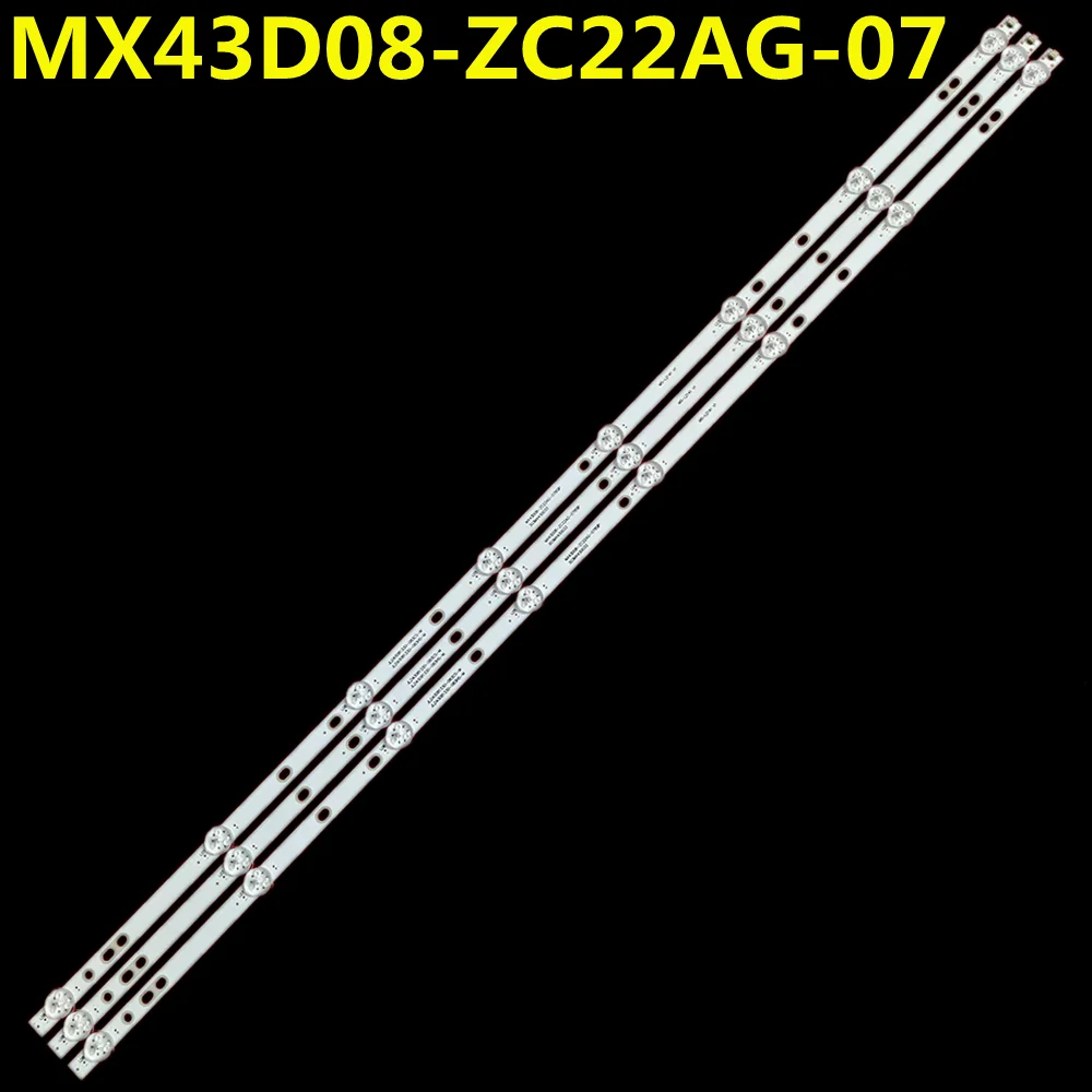 15-pieces-bande-de-retroeclairage-led-de-81-cm-sh-39b-4365-ms-l2141-v1-g43dfhds8-bf-mx43d08-zc22ag-07-8sip-303mx430033-jld43081330-083hs-m