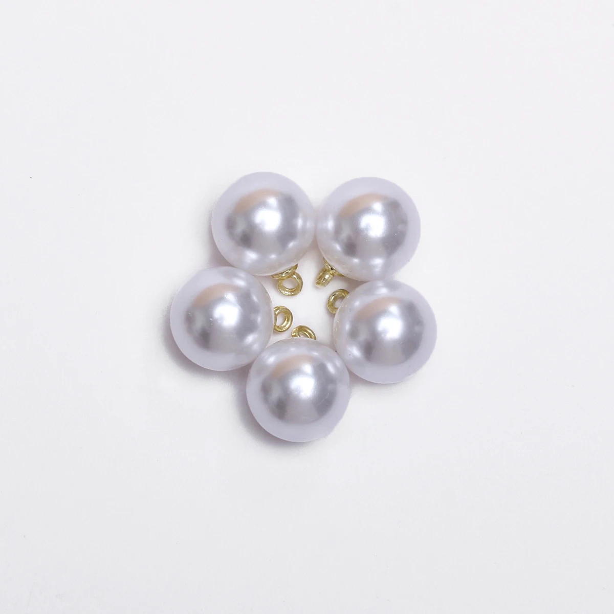 4-16mm 5/10pcs Loose Beads DIY Fashion Jewelry Making Imitation Pearl Necklace Earrings Pearl Accessories White Pearl Materials