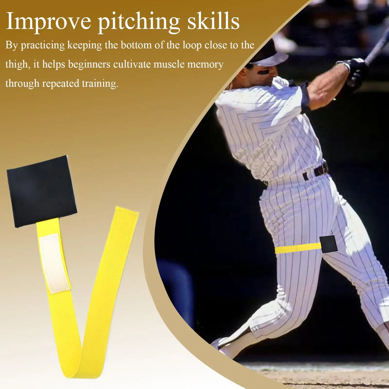 Softball Pitching Trainers Softball Pitching Training Leg Bands Tear-Resistant Equipment Builds Muscle Memory For Youth