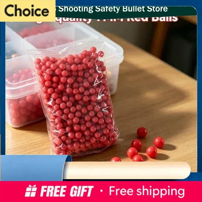 

20292028cool 500Pcs/Bag Red 7MM Soft Cushion Balls Eco-Friendly Outdoor Playing Toy Components
