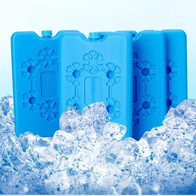 Ice Pack Bag Portable Water Injection Box Reusable Ice Pack for Lunch Boxes Slim & Long-Lasting for Fishing Camping Picnics