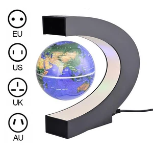 Floating Magnetic Levitation Globe LED World Map Map Lamp Antigravity Electronic Novel 8 Main Sales Globo Terraqueo - №7