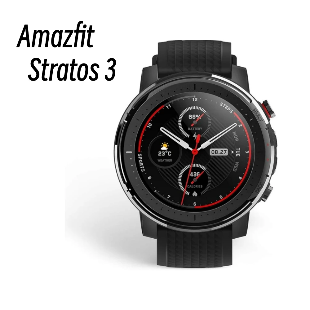 Amazfit Smart Watch Stratos 3 For Men  Smartwatch with GPS Bluetooth and 5ATM Waterproof Display machine Refurbishment machine