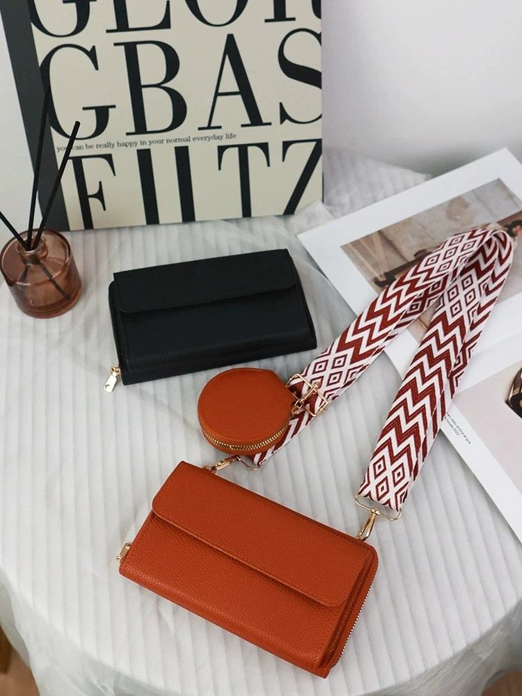 Fashionable new phone bag multifunctional large capacity mother and child bag simple women's shoulder crossbody bag view 4