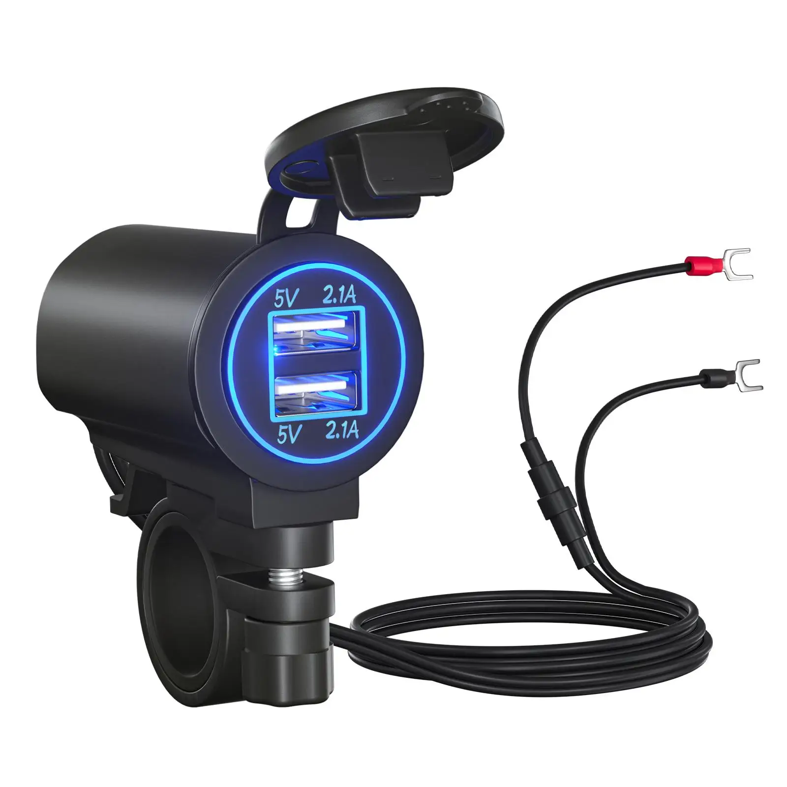 

Dual USB Car Charger Multiple Protection for Motorcycle truck