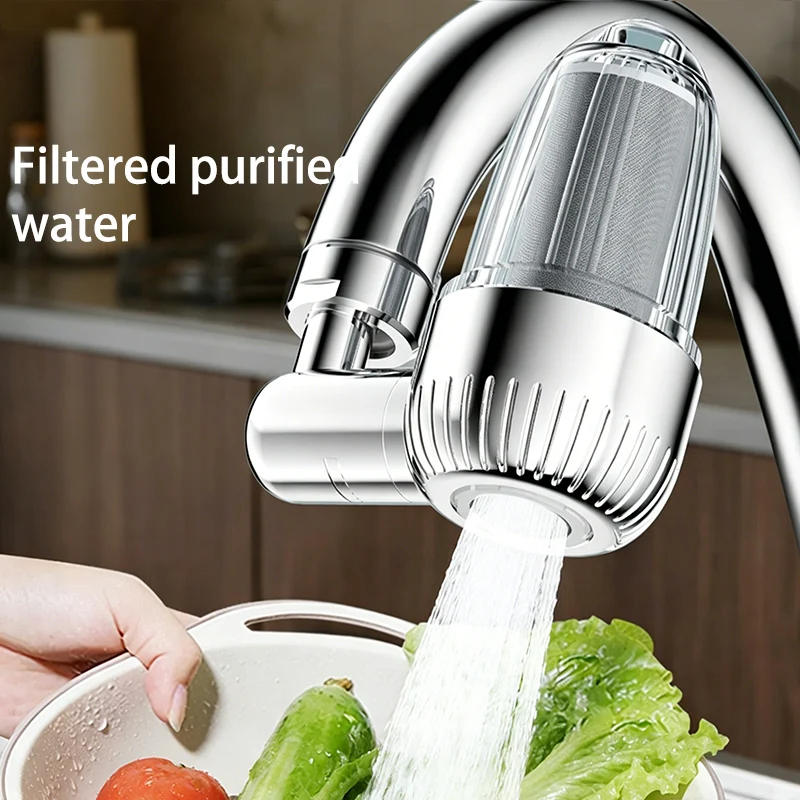 

Kitchen Faucet Water Purification Filter Anti-splash Water Two-speed Water Bubbler Bathroom Tap Water Purifier