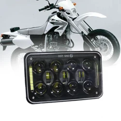 Truck Lights Square 4x6 Inch LED Headlight Waterproof Driving Lamp For Honda XR250 XR400 XR650 Suzuki DRZ Car Offroad Motorcycle