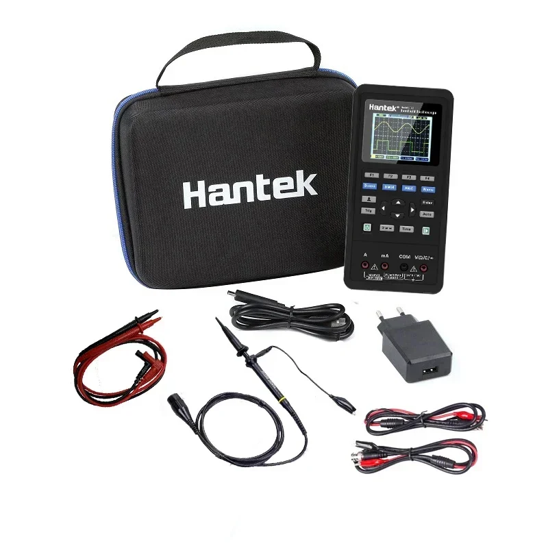 Hantek 2C72 70MHz Bandwidth Handheld Oscilloscope Multimeter 2-Channel Digital Oscilloscope Test Instrument Tool