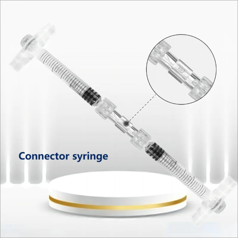 

10 Pcs 100pcs Medical Plastic 4mm Female To Female Coupler Luer Syringe Connector Transparent For Pneumatic Parts Leak Proof