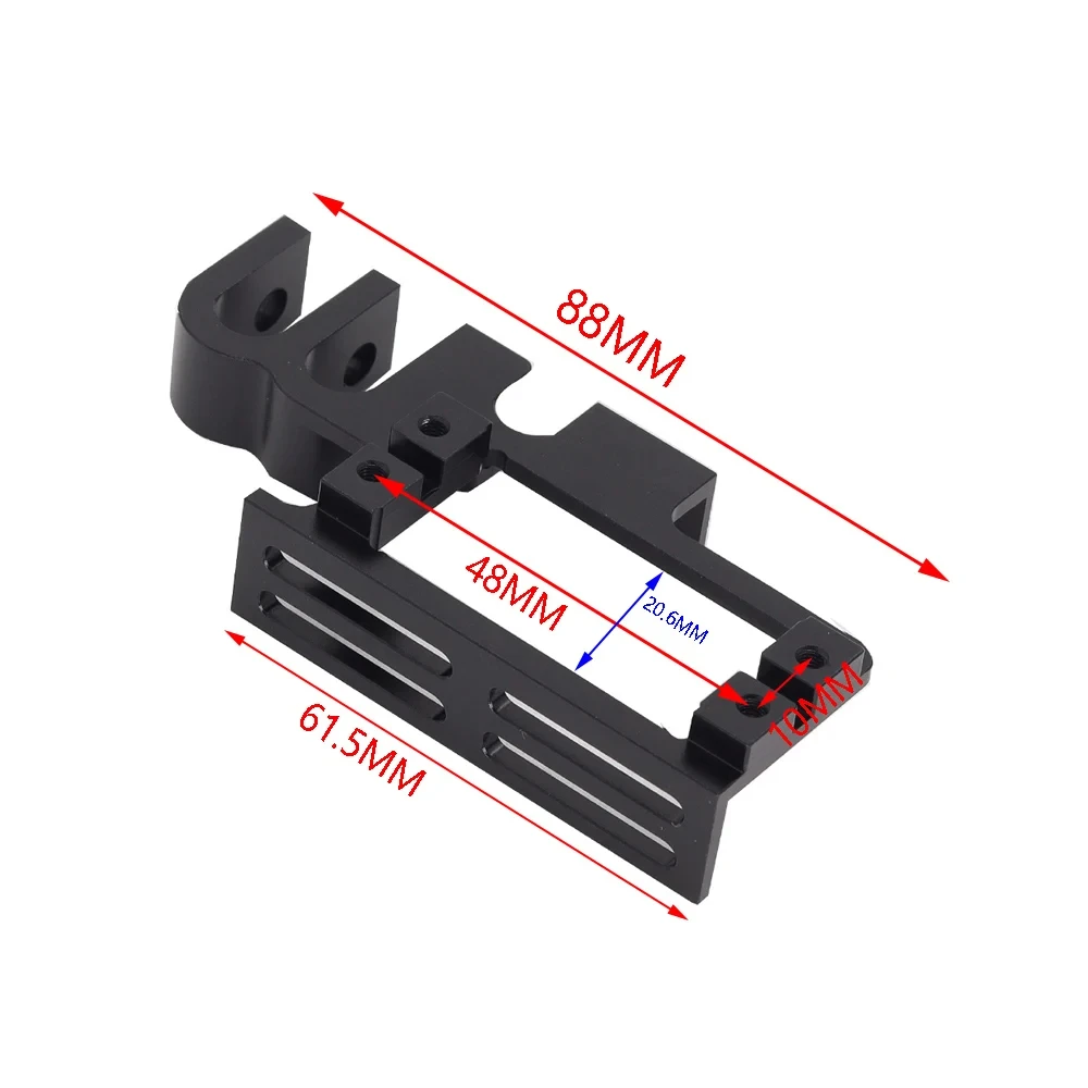 1 Set Perangkat Lempar Udara Sakelar Parabola Servo Dispenser Torsi Besar Lengan Servo untuk Model RC Drone Heli Multicopter