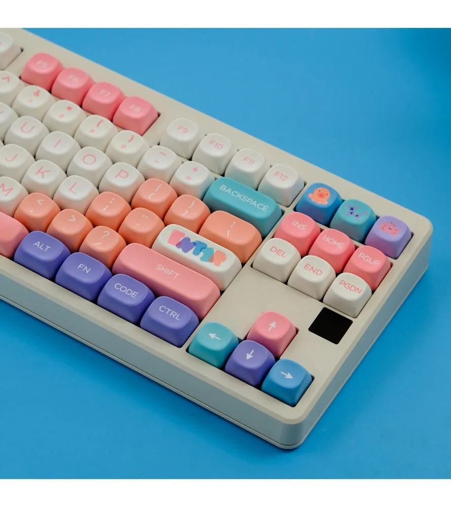 

Balloon party keycap PBTXOA highly sublimated mechanical keyboard cap wooting
