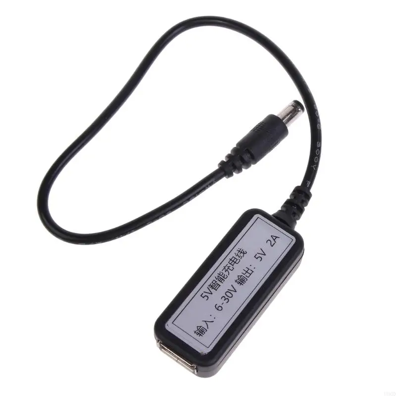 

2025 New Portable DC5521 to USB Adapter Male DC5.5X2.1mm Connector to USB5V Efficient Charging Cable Cord for Traveler