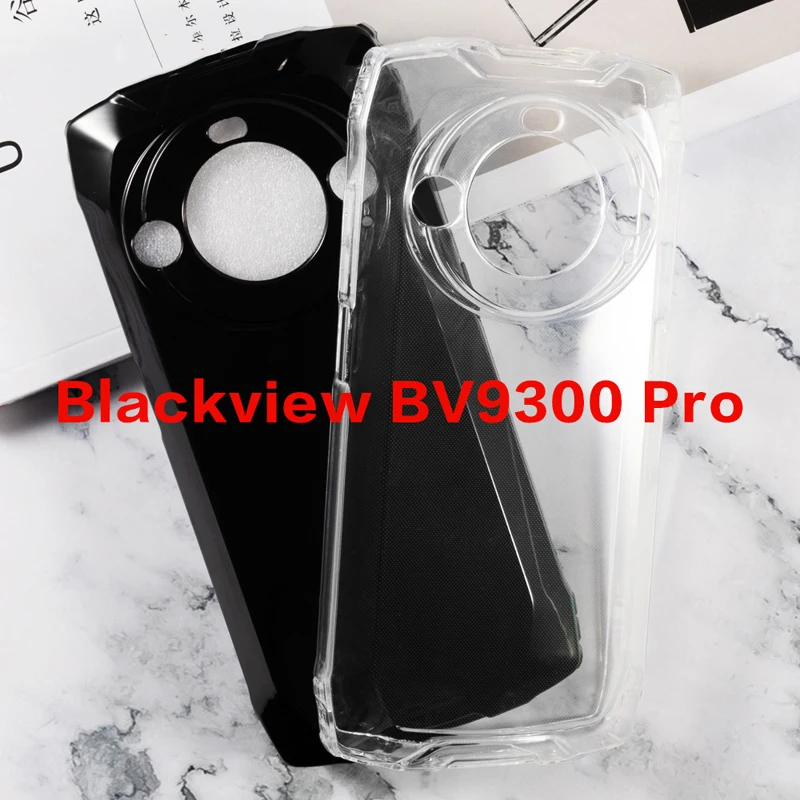 Anti-knock Soft TPU Case For Blackview BV9300 Pro Case Silicon Transparent Phone Cover de BV BlackviewBV9300Pro BV 9300 Pro Etui