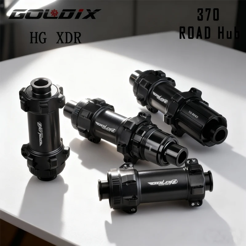 

GOLDIX 370 DT350 Ultra-Light Road Bike Hubs – Disc Brake Straight Pull Spokes Sealed Bearings 36T HG/XDR 12S Center Lock 24H