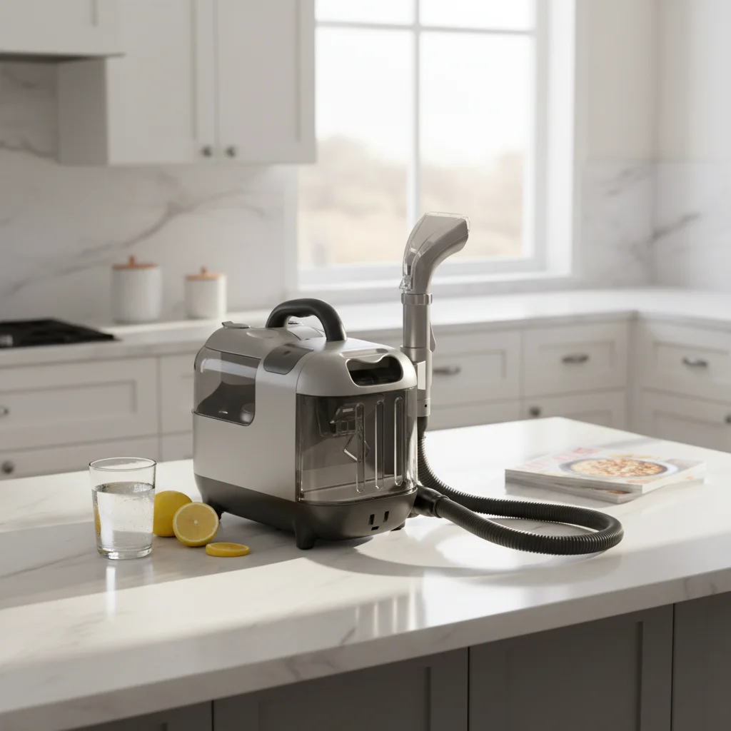 107 High Temperature Electric Hand Held Steam Cleaner Machine with 3 Modes & App-Controlled for  Carpet Cleaning