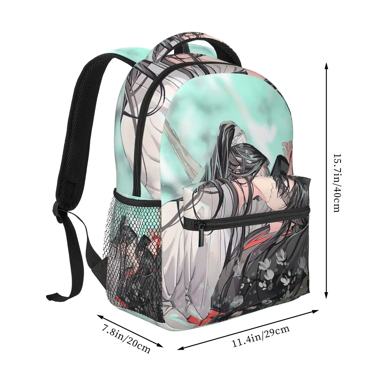 The Grandmaster Of Demonic Cultivation Anime Student Backpack School Bag Hiking Travel Daypack for Unisex Bookbag Shoulder Bags